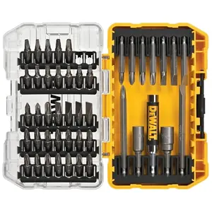 DeWalt Screwdriver Bit Set with Tough Case (45-Piece)