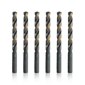 Drill America KFD15/32P6 15/32" High Speed Steel Black & Gold KFD Split