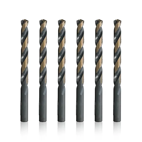 Drill America KFD15/32P6 15/32" High Speed Steel Black & Gold KFD Split