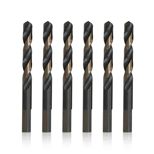 Drill America 7/16" High Speed Steel Black & Gold KFD Split Point Drill