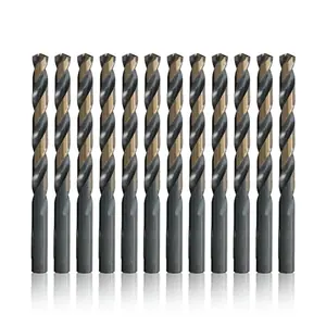 Drill America KFDJP12 J High Speed Steel Black & Gold KFD Split Point