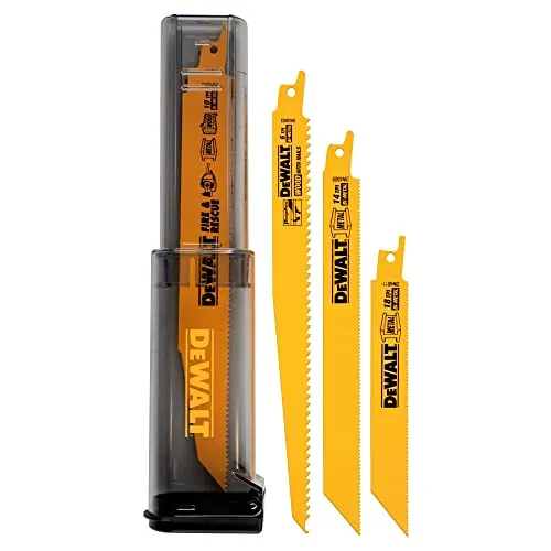 DeWalt Bi-Metal Reciprocating Saw Blade Multi TPI (16 Pack)