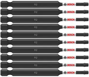 Bosch ITSQ235B 10-Pack 3-1/2 In. Square #2 Impact Tough Screwdriving
