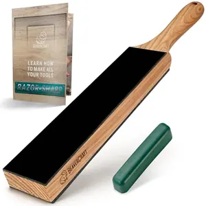 BeaverCraft Leather Strop for Knife Sharpening