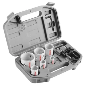 Bosch HSBIM9 9-Piece Bi-Metal Hole Saws Assorted Kit