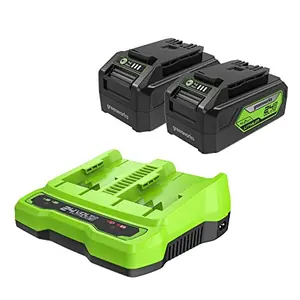 Greenworks 24V 4.0Ah USB Battery (2-Pack) Starter Kit