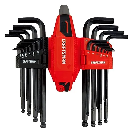 Craftsman Universal L-to-T Allen Wrench Hex Key Set (20-Piece)
