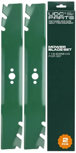 UDC Parts 116-6358-03 Mower Blades Replacement