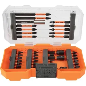 Klein Tools 33801 Impact Driver Bit Set with Magnetic Nut Drivers