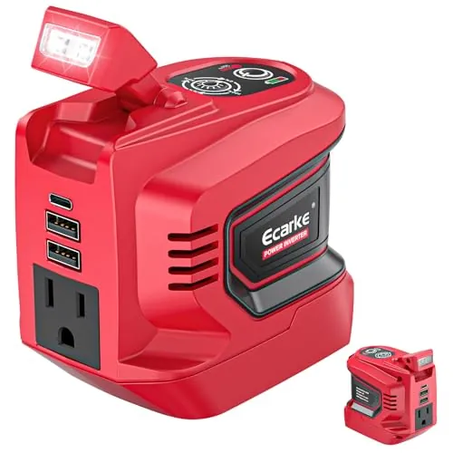 Ecarke 220W Portable Power Inverter Compatible