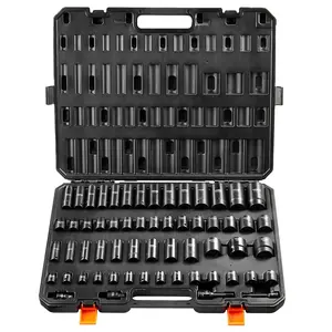Vevor Impact Socket Set 3/8" & 1/2" Socket Set 59PCS SAE 5/16"