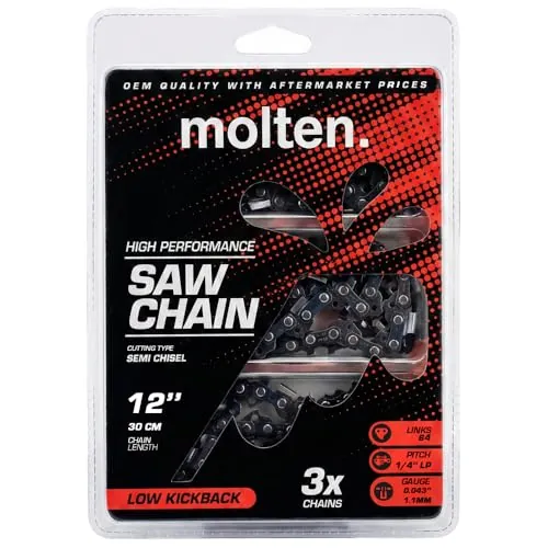 3 Pack Stihl 12 Chainsaw Inch Chain for MSA 60 C
