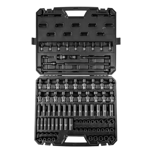 Vevor Impact Socket Set 3/8" Drive (90-Piece)
