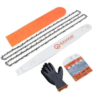 Savior 20" Chainsaw Bar Chain Combo 3/8" 0.050" 70DL Fits Echo CS-590