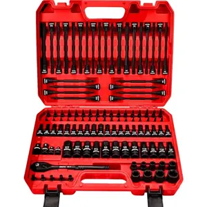 112-Piece Torx and Allen Bit Socket Set