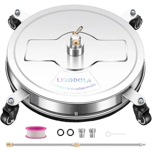 LidoDola 20'' Pressure Washer Surface Cleaner
