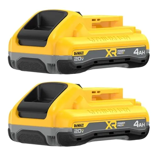 DeWalt 20V MAX Battery XR PowerPack 4Ah Lithium Ion